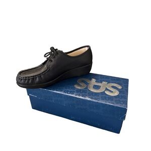 SAS Women’s Black Bounce Lace Up Moc